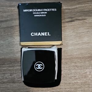 Chanel Double Facettes Mirror New with Pouch and Box